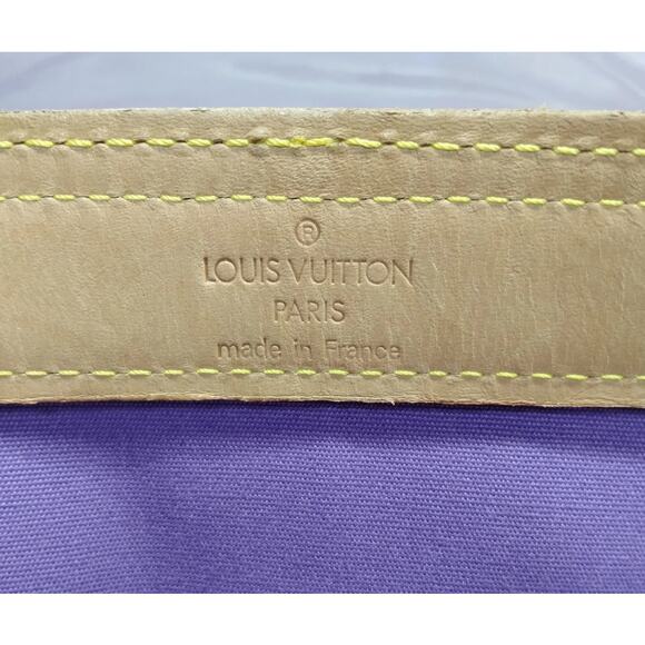 Louis Vuitton Stanton Purple Monogram Vernis Tote Bag - Picture 7 of 9